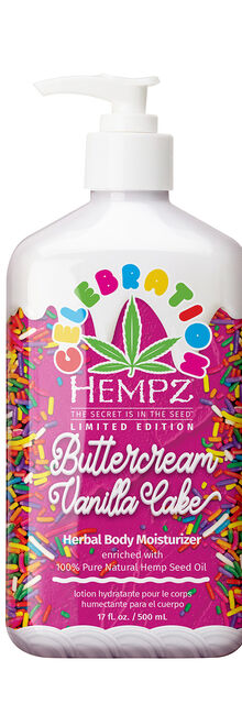Hempz Limited Edition Buttercream Vanilla Cake Herbal Body Moisturizer Hempz Limited Edition Buttercream Vanilla Cake Herbal Body Moisturizer